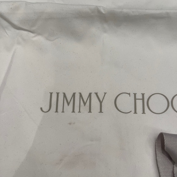 JIMMY Choo Dust Bags w/Drawstring. Set of 3. 11x14.5”, 10.5x14”, 13.5x14”. Used - Picture 4 of 13